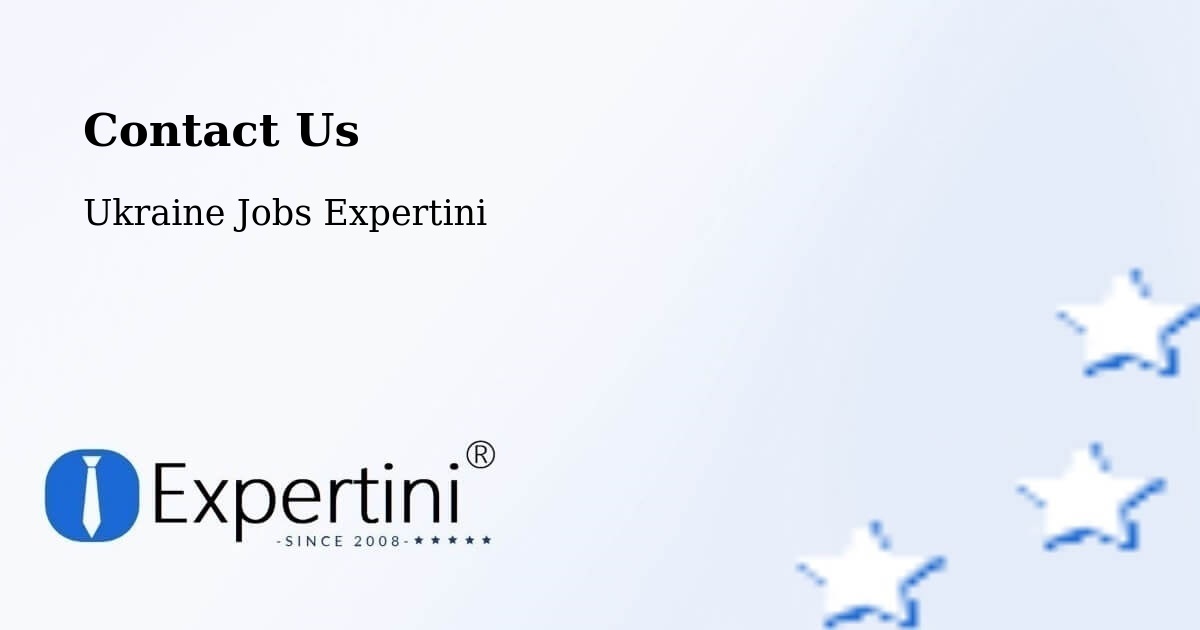 Contact Expertini – Dnipro - Ukraine Jobs Expertini
