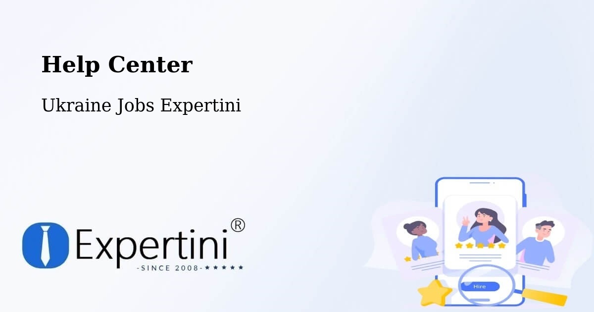Help Center – Dnipro - Ukraine Jobs Expertini