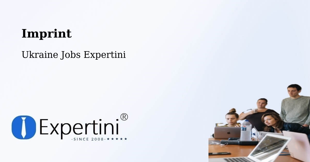 Imprint – Dnipro - Ukraine Jobs Expertini